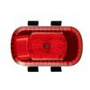 Bike Tail Light LED Bicycle Rear Light High Brightness Waterproof Easy Installation Compact Bike Warning Tail Light