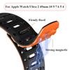 Силиконовый ремешок для Apple Watch Ultra 3/2 49 мм 11 10 46 мм Спортивный магнитный браслет Ремешок iwatch 9 8 7 6 5 SE 45 мм 44 мм Correa