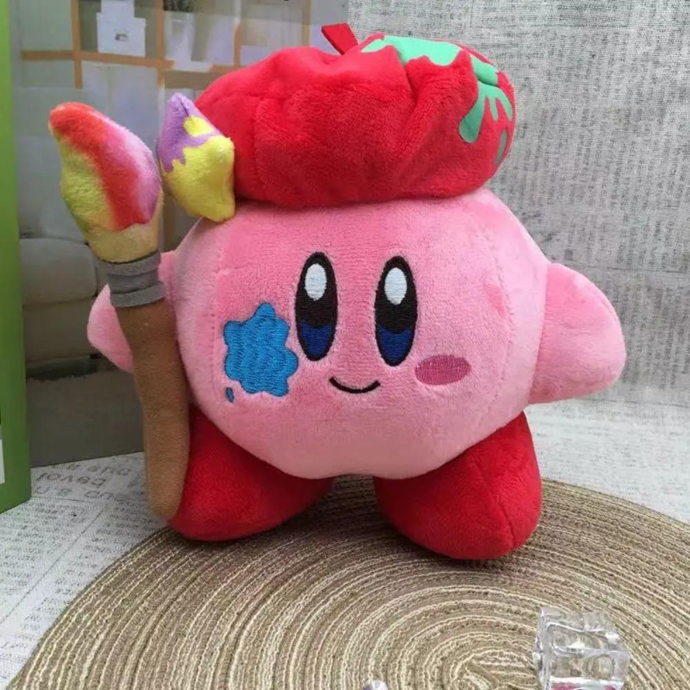 Аниме Кирби плюшевые игрушки Kawaii милый розовый Peluche мультфильм мягкая кукла с животными пушистая подушка домашний декор комнаты подарок на день рождения малыш