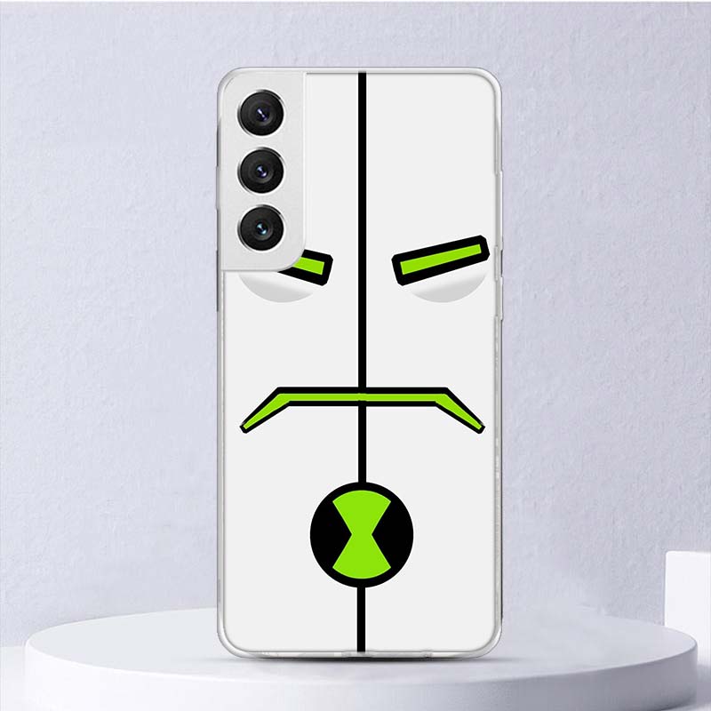 Cartoon Ben 10 Soft Case For Samsung Galaxy S25 S24 S23 S22 Ultra Phone Cover S21 S20 FE S10 Plus S10E S25U Funda Coque