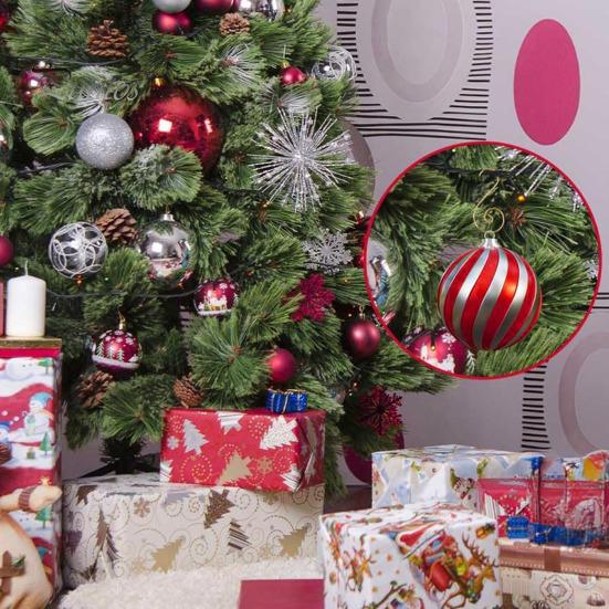 100 шт. крючков для рождественских украшений S-образной формы, нержавеющие, прочные, несущие нагрузку крючки для рождественской елки, аксессуары для вечеринок