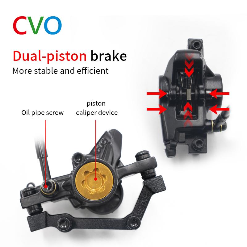 Комплект гидравлических дисковых тормозов для электрического велосипеда, модернизированный тормоз для горного велосипеда, модифицированный задний левый тормоз для снегохода, масляный тормоз 185