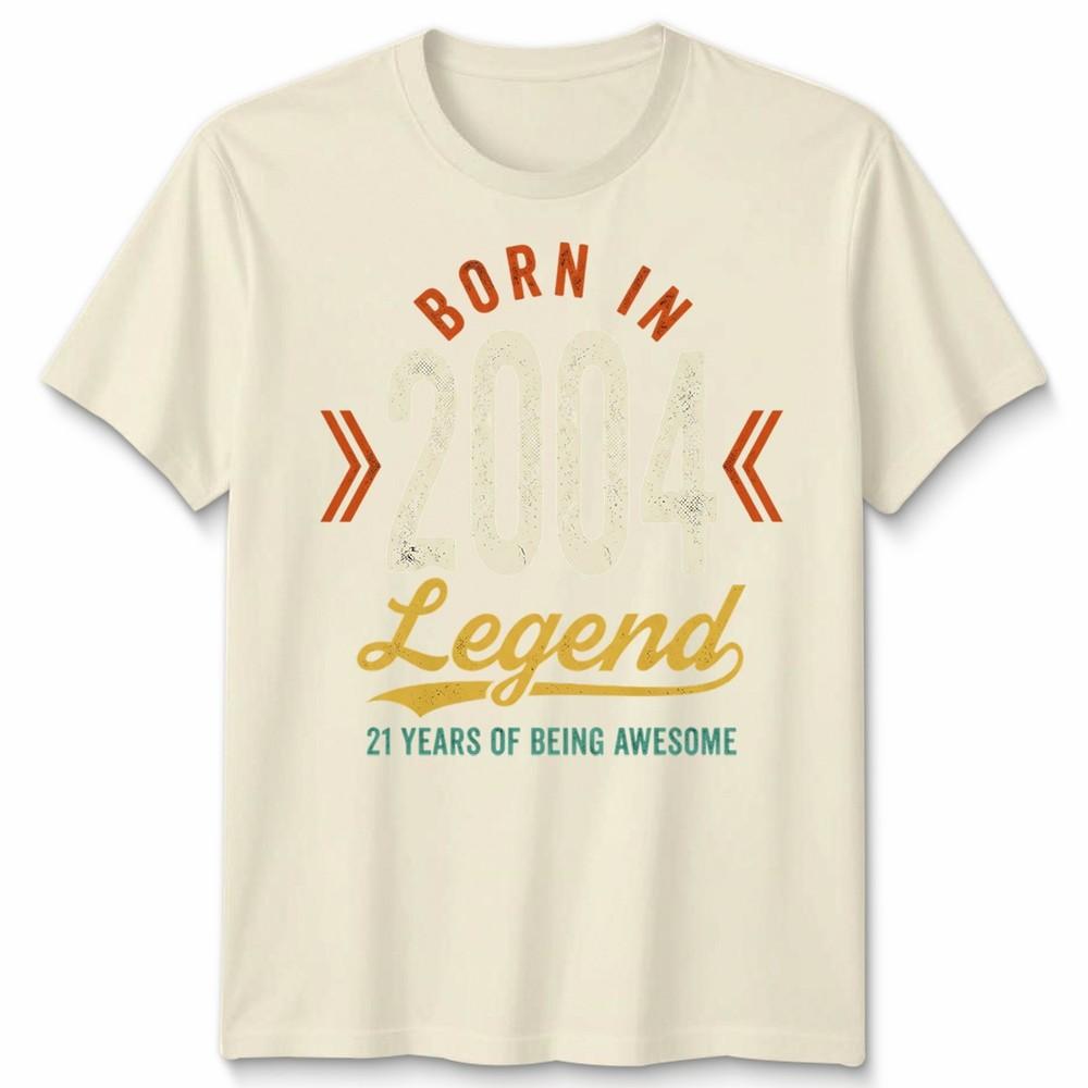 21st Birthday Unisex T Shirt 21 Years Of Being Awesome Legend Born In 2005 Funny