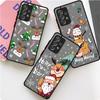 Снежный Рождественский матовый чехол для Samsung Galaxy A52 A12 A51 A32 A21s A71 A32 5G A12 A22 A53 A70 A50 A30 Жесткий чехол для телефона