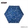 Ogawa Moomin Parasol Folding Family Heat For Sunny or Rainy Water Gift 56134 Umbrella, Women's, Time, UV99.9% Cut, Shielding, Weather, Repellent,