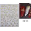 Manicure Ornaments Christmas Bronzing Nail Stickers Christmas Bronzing Nail Decals  Girls