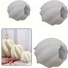 1pcs Silicone Candle Molds, Spiral Spherical Candle Molds, Handmade Scented Soap Wax Molds for Resin Casting Epoxy Molds DIY Wax Candles, Soap, Crafts