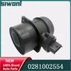 0281002554 MASS AIR FLOW SENSOR METER FOR HYUNDAI TERRACAN PORTER H-1 KIA SORENTO CARNIVAL Sedona 2.5 2.9L CRDi 28164-4A000