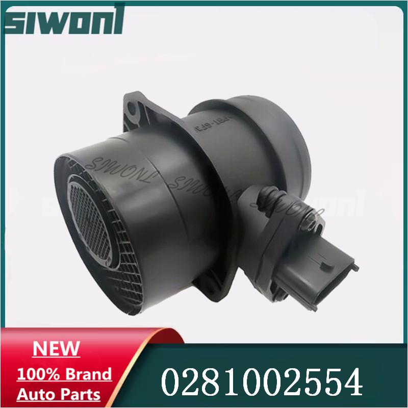 0281002554 MASS AIR FLOW SENSOR METER FOR HYUNDAI TERRACAN PORTER H-1 KIA SORENTO CARNIVAL Sedona 2.5 2.9L CRDi 28164-4A000