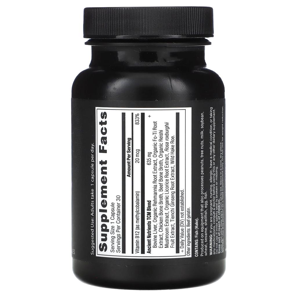 Vitamin B-12, 30 Capsules