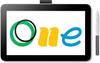 Модель, ограниченная для магазина, управляемого напрямую Wacom Wacom One ЖК-планшет для рисования пером 12 Кабель DTC121W0D USB-C