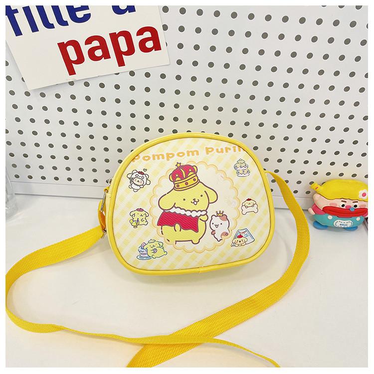 Трендовая легкая детская сумка кроссбоди через плечо, модный милый мультяшный рюкзак для девочек