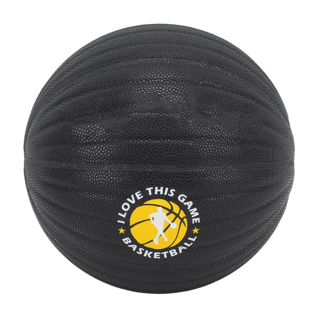 Weighted Training Basketball PU Rebound Well Size 7 Heavy Trainer Basketball for Men Women White Word 1kg 2.2lb