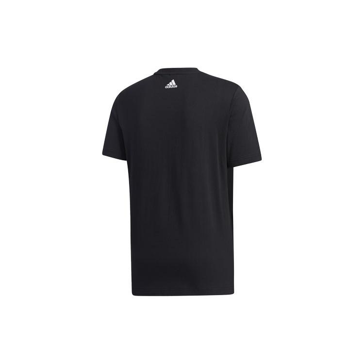 adidas Fi Tee Sub Bos Logo Printing Round Neck Short Sleeve Black Men's GP0965