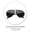 New Stylish Double-beam Sunglasses Personality T-shaped Frog Mirror Outdoor Driving Fishing Sunscreen Sunglasses