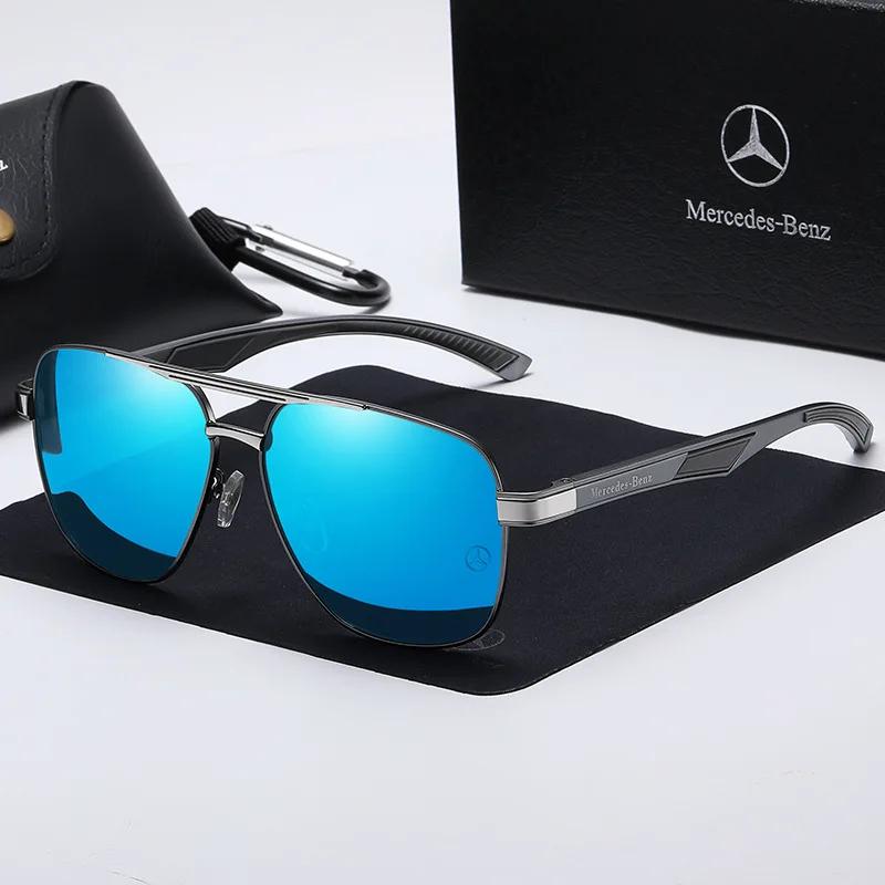 Car HighEnd Popular Polarized Sunglasses Anti Glare Goggles Mercedes Benz A B C E S Class GLA GLB GLC GLK SLK ML A35 A45 C43 C6 ZQ1