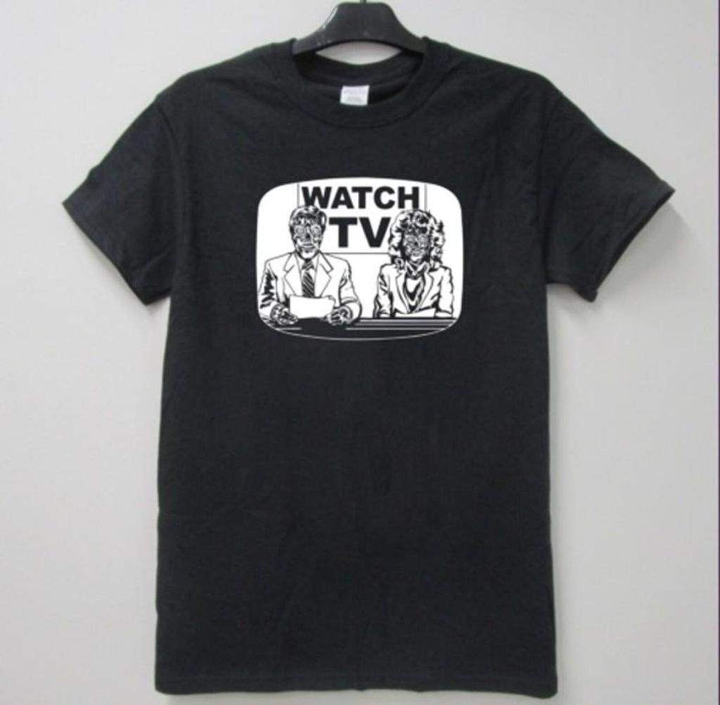 Watch TV T Shirt and kids tshirt Unisex Style 100% Cotton