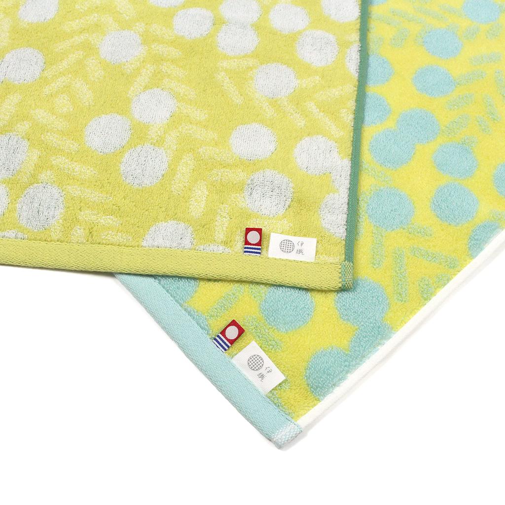 Полотенце для лица Imabari Towel Iori мимоза (синий)