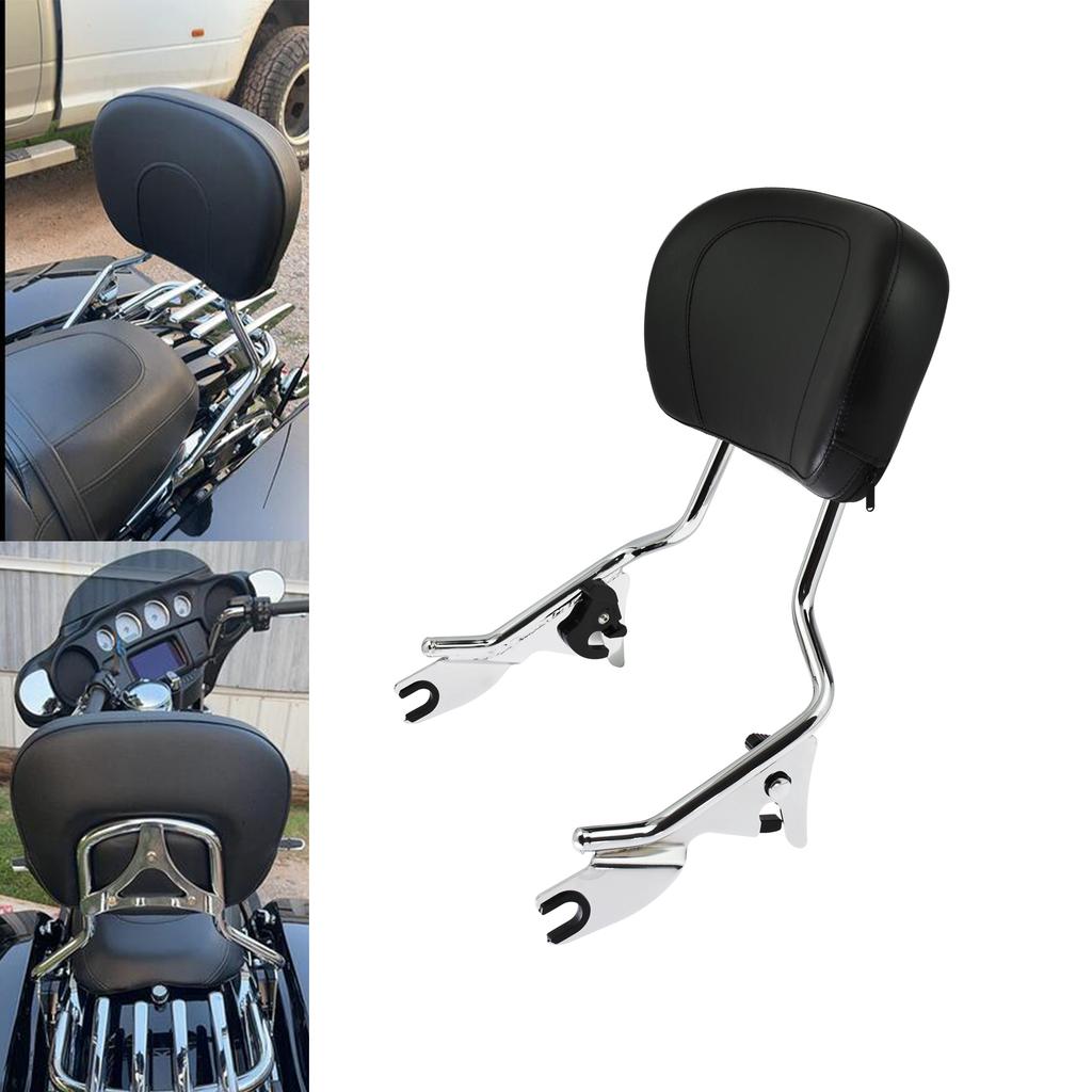 Motorcycle Detachable Backrest Sissy Bar For Harley Touring Road King Street Glide Road Glide CVO Special FLTRXS FLHXS 2009-2025