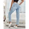 Women's Pant Fashion Ripped Jeans