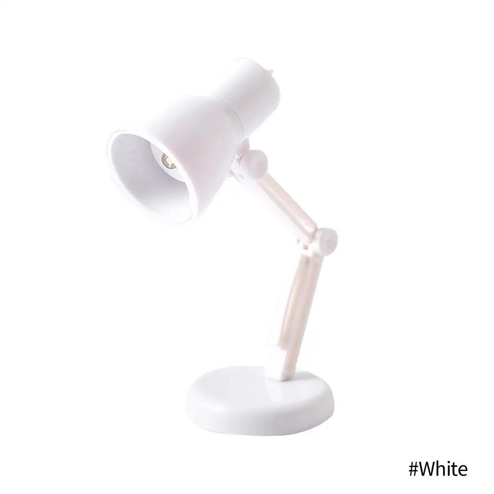 Мини-светильник для книг, складной светодиодный настольный светильник для чтения книг для домашней комнаты, компьютера, ноутбука, ночника, защита глаз