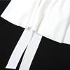NEW Hot Fashion Sexy Backless Halter Strap Bow Sleeveless White A-line Dresses Mini Dress for Women Summer