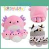 Супермягкие плюшевые игрушки Squishmallow Аквалотль, кукла-животное, детский рождественский подарок на день рождения