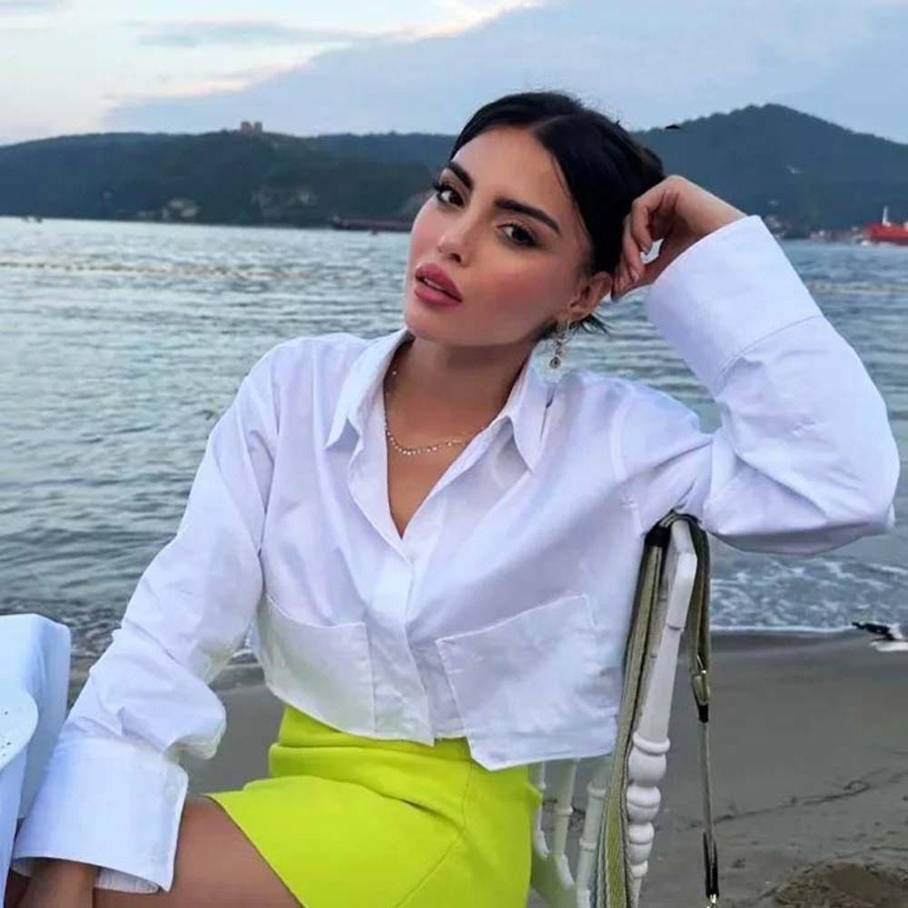 Striped Women's Cropped Shirt With Pockets Vintage Button-up Blouses Fashion   Travel