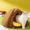Autumn and Winter Enclosed Warm and Windproof Cat Kennel Funny Animal Cat Kennel  Dog Yurt  Teddy Kennel  Pet Kennel