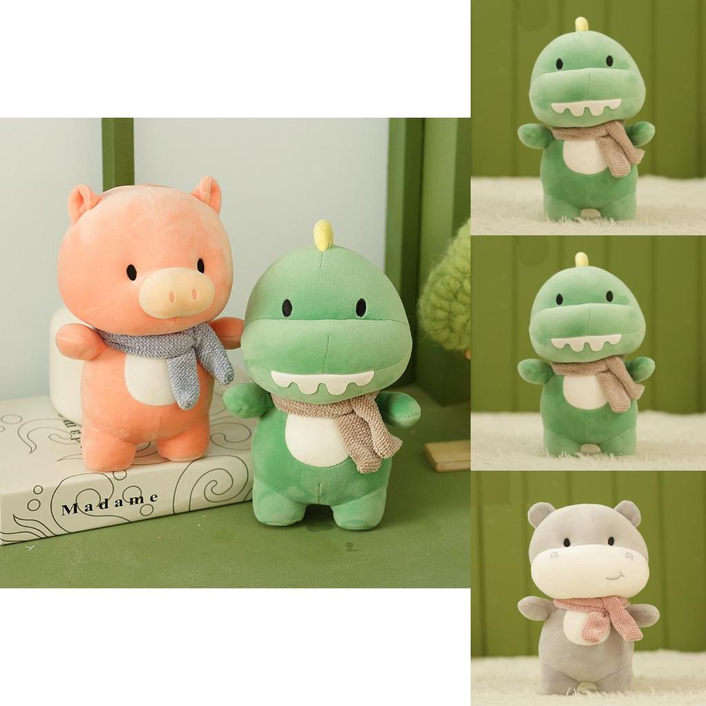 Мягкая и очаровательная плюшевая игрушка-животное, украшение для любого возраста, лев, динозавр