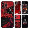 Крутой чехол для телефона Marvel Deadpool для Apple iPhone 16 Air 14 12 11 13 15 Pro 7 8 17 Pro Max XR XS MAX Funda Чехол для телефона