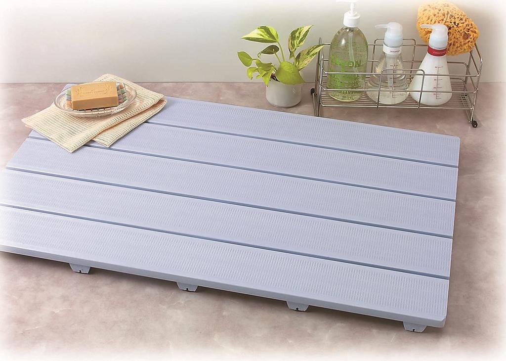 Topre Bath Slatted Floor, Hard Resin, Blue, 40 x 60 cm, SKH-36
