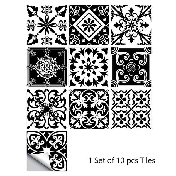 10x10/15x15/20x20/30x30cm PVC Flower Tile Tiles Decals Waterproof Wall Sticker Bathroom Sticker Kitchen Decoration