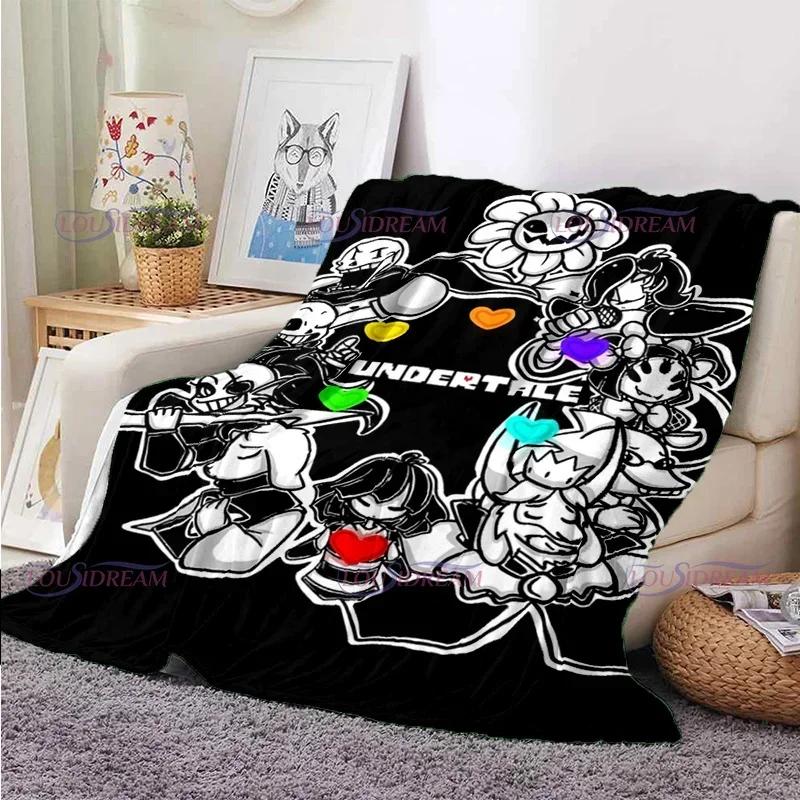 Новый Аниме Undertale Sans 3D Печать Игровые Пледы Для Кроватей Покрывала Плед Для Дивана Детский Плед Дорожный Q