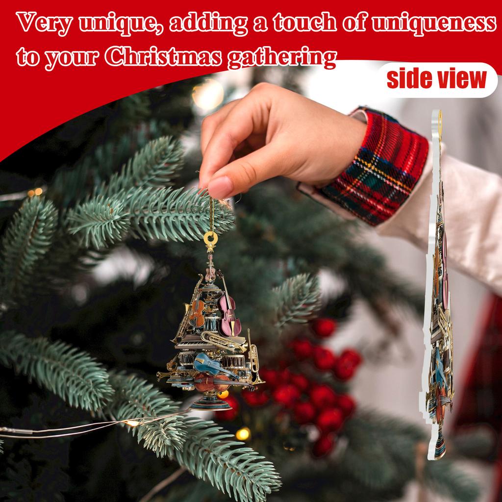 Плоская 2D подвеска, Подвеска на елку, Украшение для дома, Акриловая подвеска