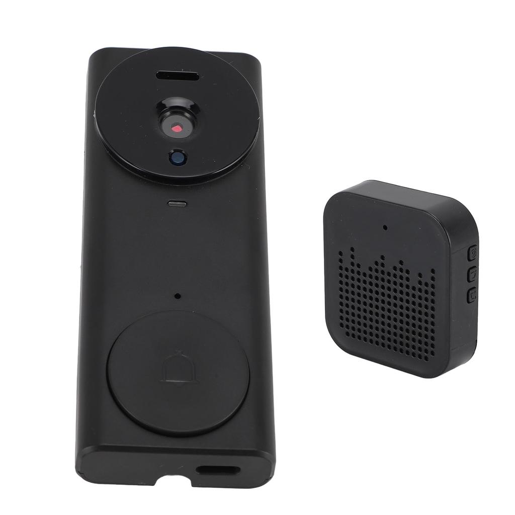 Wireless Video Doorbell Camera Long Standby APP Viewing 130 Deg Wide Angle Lens Intelligent Visual