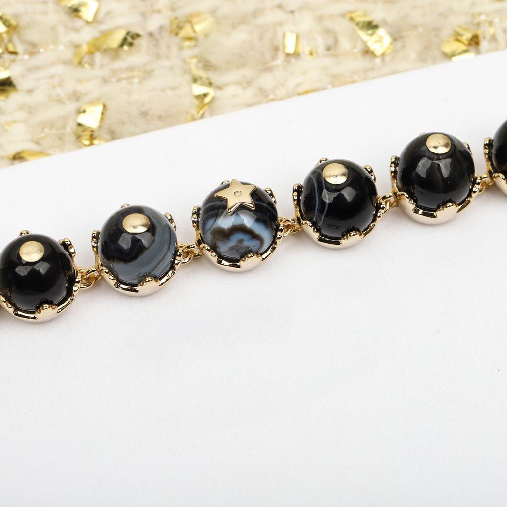 2024 Новое Винтажное Горячее Бренд Женское Ожерелье Роскошные Ювелирные Изделия Для Женщин Черный Жемчуг Дизайнерский Кулон Мода Вечеринка Ленточные Ожерелья