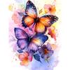 5d DIY Алмазная картина вышивка крестом акварель бабочка Алмазная вышивка мозаика полный круглый дрель домашний декор