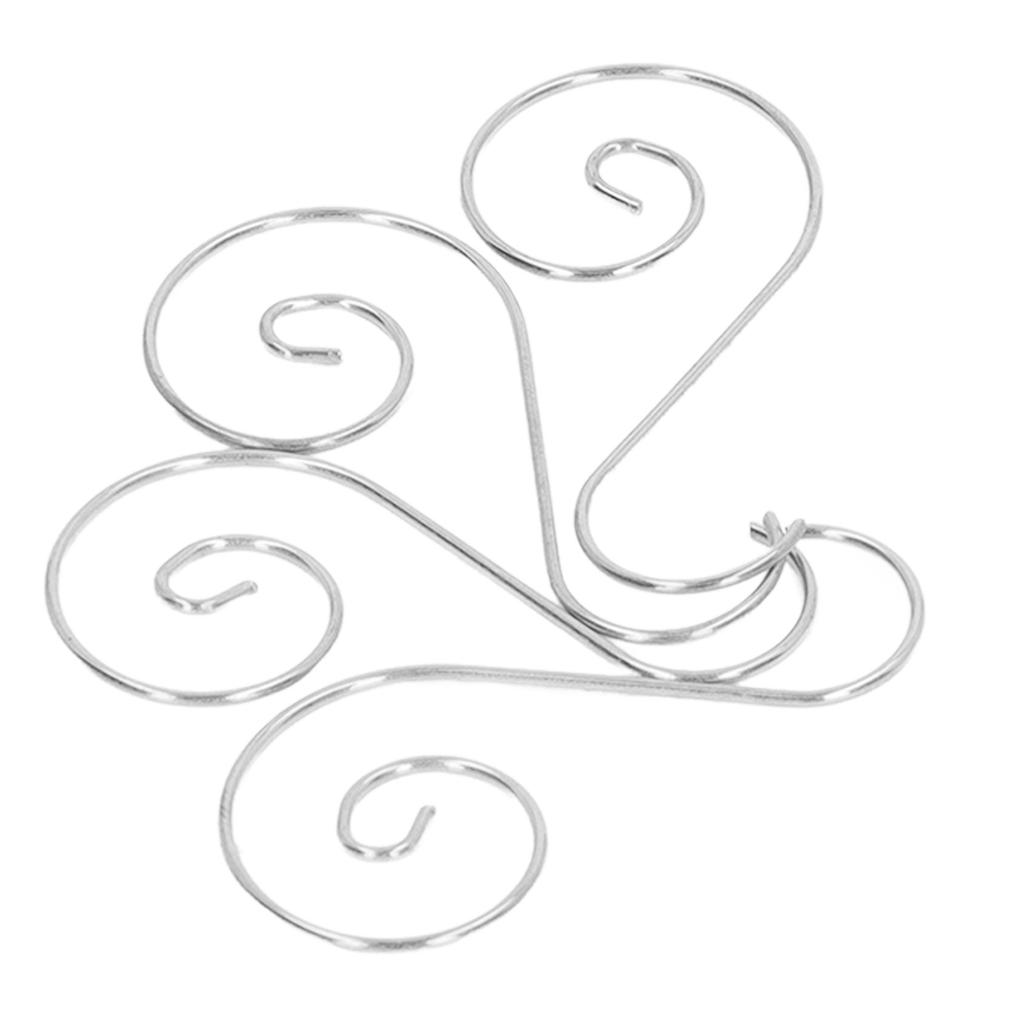 600Pcs Ornament S Hooks Set Stainless Steel No Rusting Decorative S Shaped Hooks for Christmas