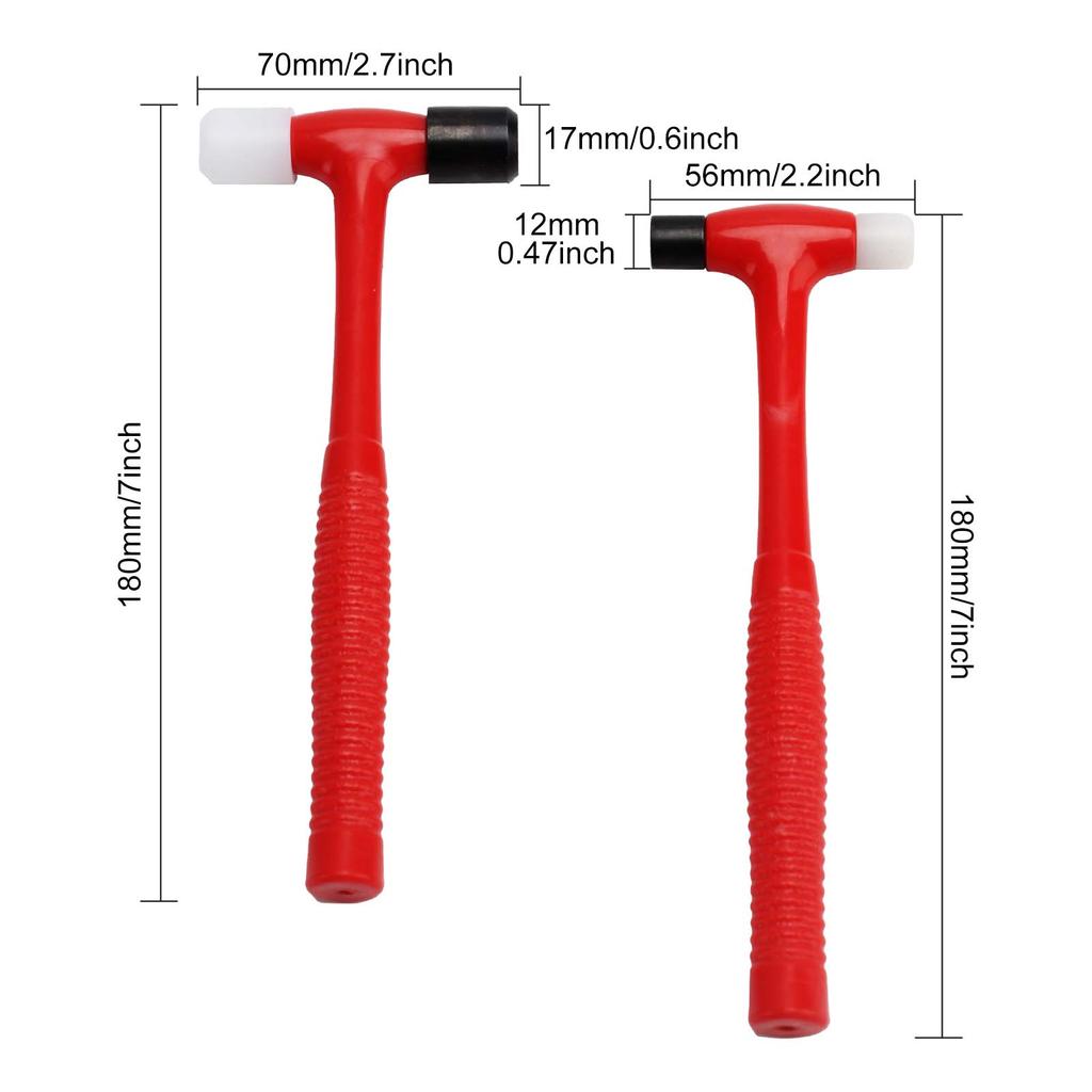 Red Watch Hammer Watch Band Bracelet Repair Remover Tool Hammer Diy For Watchmaker Meter Repair Accessories Tools