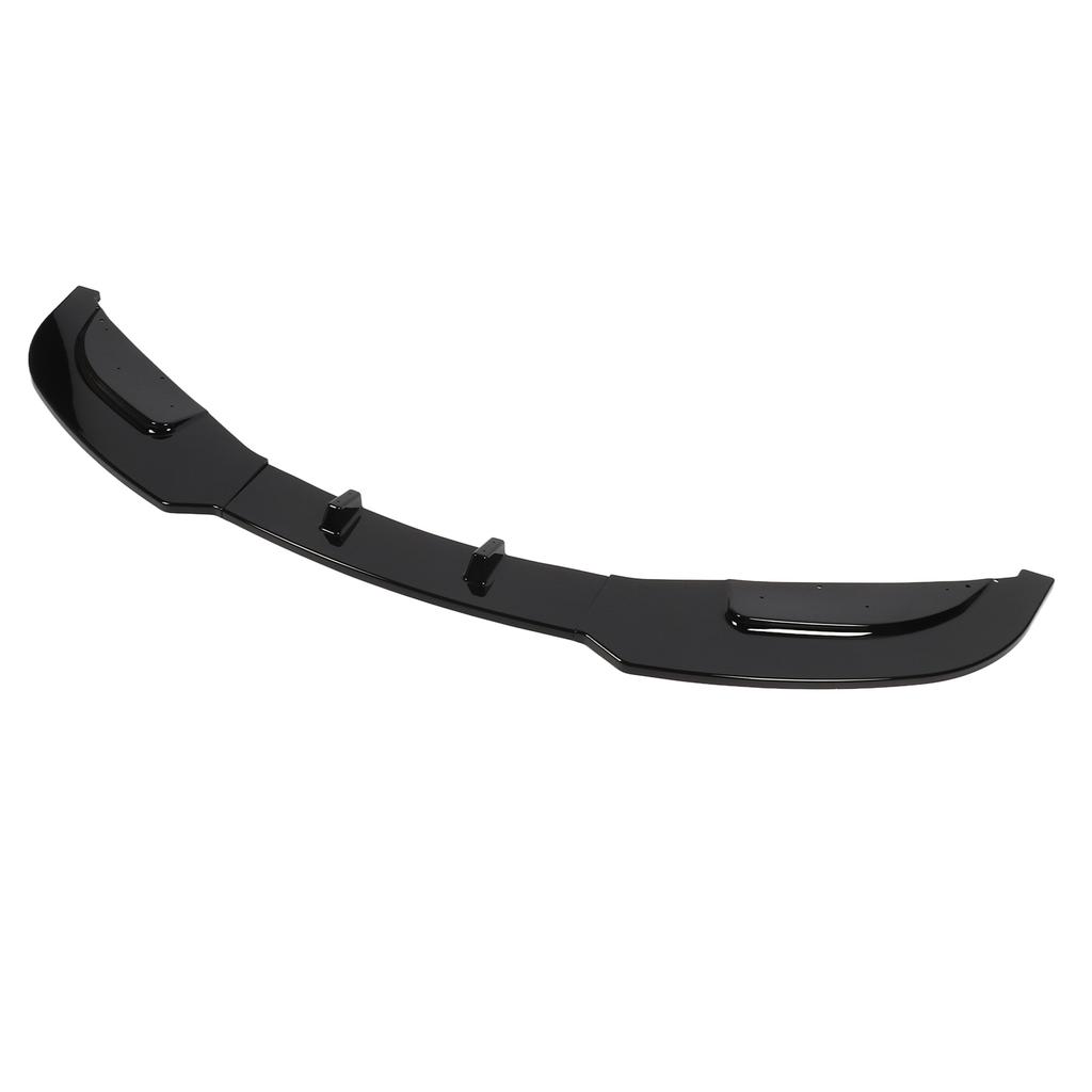 3 Sections Front Bumper Lip Spoiler Sturdy Stylish Front Bumper Lip Splitter For 3 Series E92 E93 Standard Glossy Black