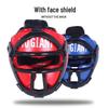 Children's Professional Sanda Boxing Helmet with Anti-Fall Protection and Thickened Monkey Face Shield for Sparring
