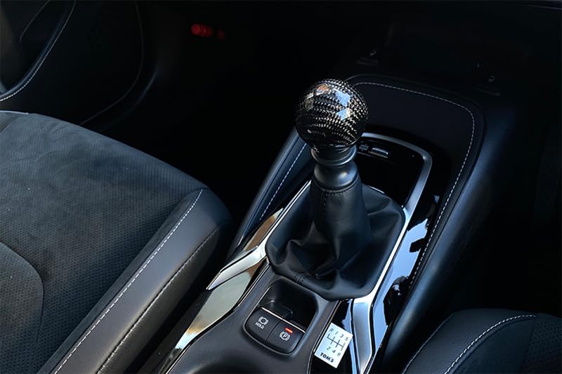 Ручка переключения передач Tom's Corolla Sport МТ Углепластик 33504-TZE21