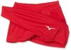 Теннисная юбка Впитывающая пот Быстросохнущая Сухая Мягкая Теннис Бадминтон Сертифицированная Юниорская 62JB7204 Детская Китайский красный Япония 150 до японского размера [Mizuno]