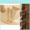 Trend 2023 New Asymmetrical Pearl Earrings Gold Plated Design