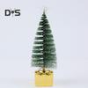 4 шт. маленьких елочных украшений со светодиодными лампами на батарейках реалистичные мини-настольные аксессуары для рождественской елки