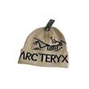 (Бежевый - 56-58 см) Шапка-бини Arcteryx Bird Head черная