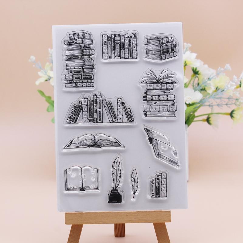 Прозрачная форма для тиснения штампов, силиконовая форма для печати «сделай сам» для изготовления карт и скрапбуки