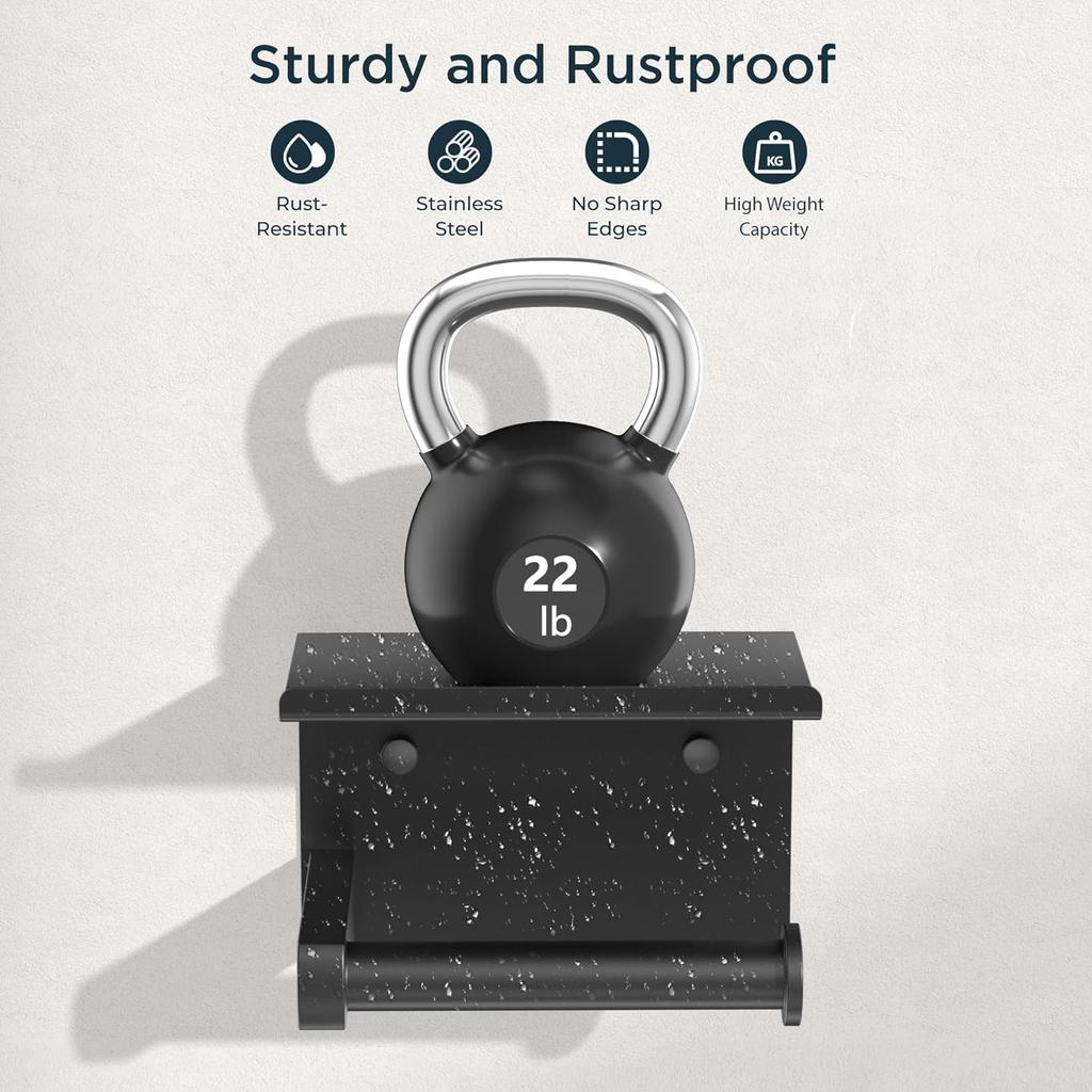 Клейкий держатель для туалетной бумаги из нержавеющей стали с полкой для хранения, держатель для туалетной бумаги/полотенца, настенный органайзер для хранения в ванной