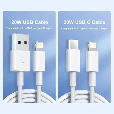 PD 20 Вт для Apple, оригинальный кабель USB C для быстрой зарядки для iPhone 14 13 12 11 Pro Max Plus XS, быстрое зарядное устройство, кабель USB-Lightning